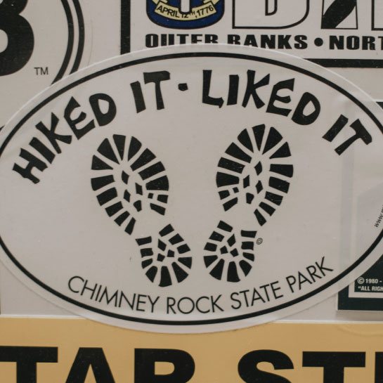 Chimney Rock sticker