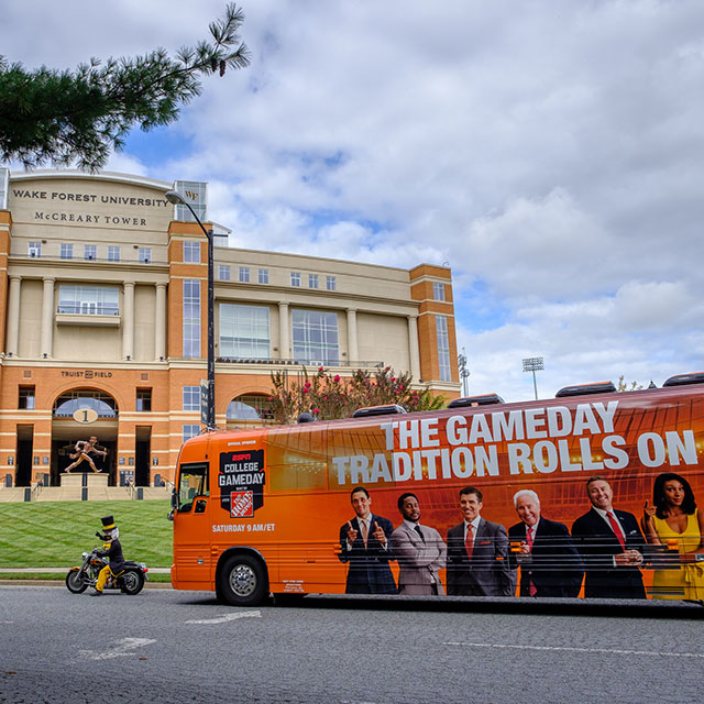 Wake Forest hosts ESPN College GameDay, Clemson