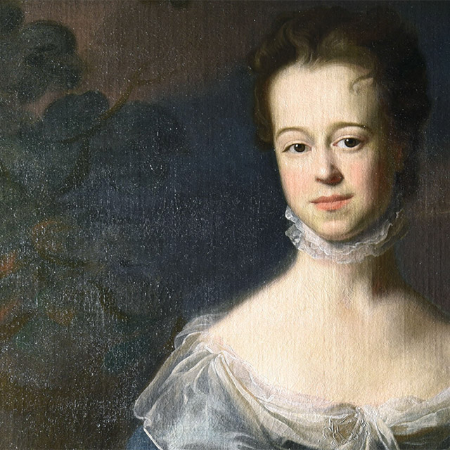 Painting under restoration