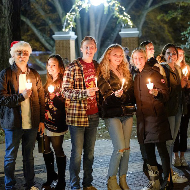 2021 Lighting of the Quad