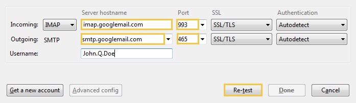 alumni gmail thunderbird imap settings gmail imap settings