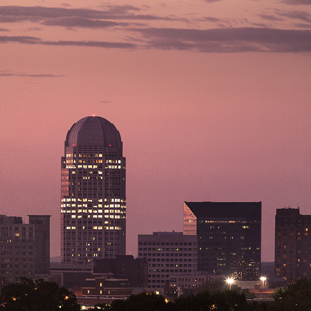 Downtown Winston-Salem skyline photo