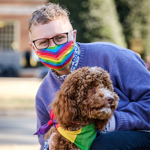 The Wake Forest LGBTQ Center hosts a pop up get together for all students.