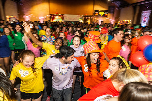 Students participate in Wake N' Shake