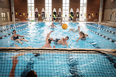 Aquatics in Reynolds Gym