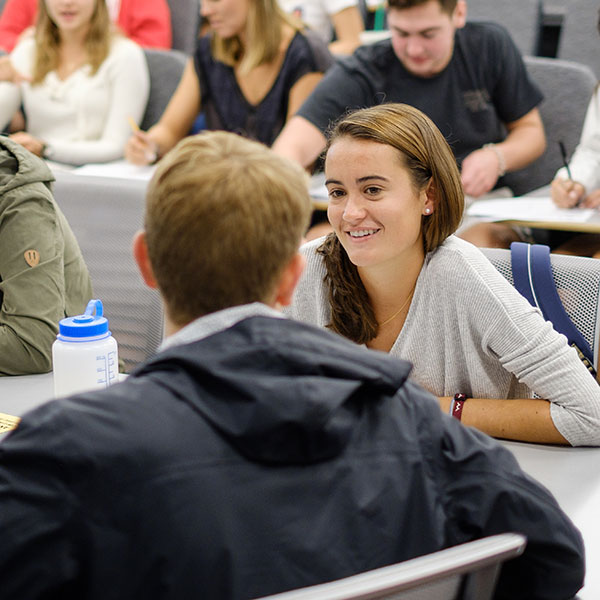 Wake students in class