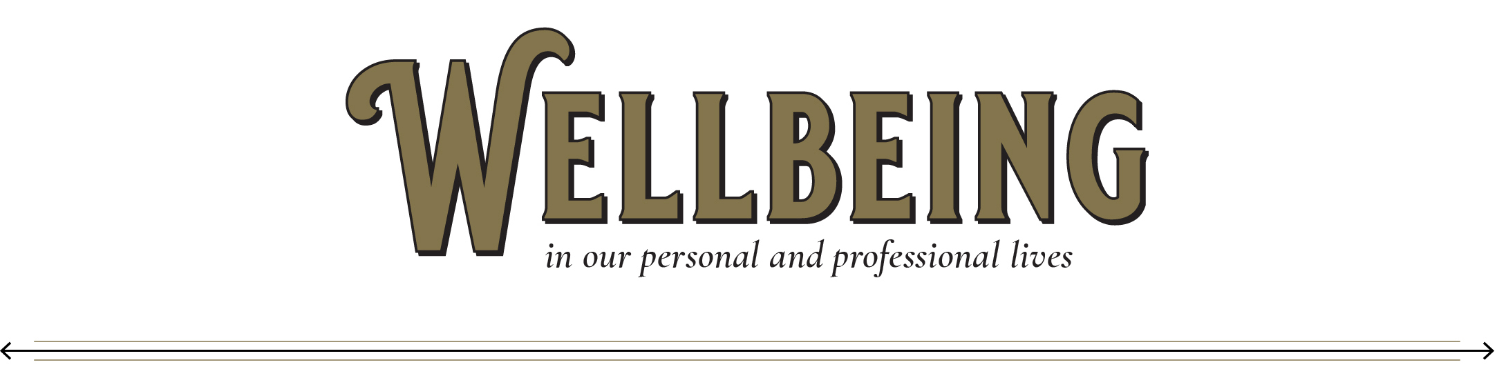 wellbeing in our personal and professional lives