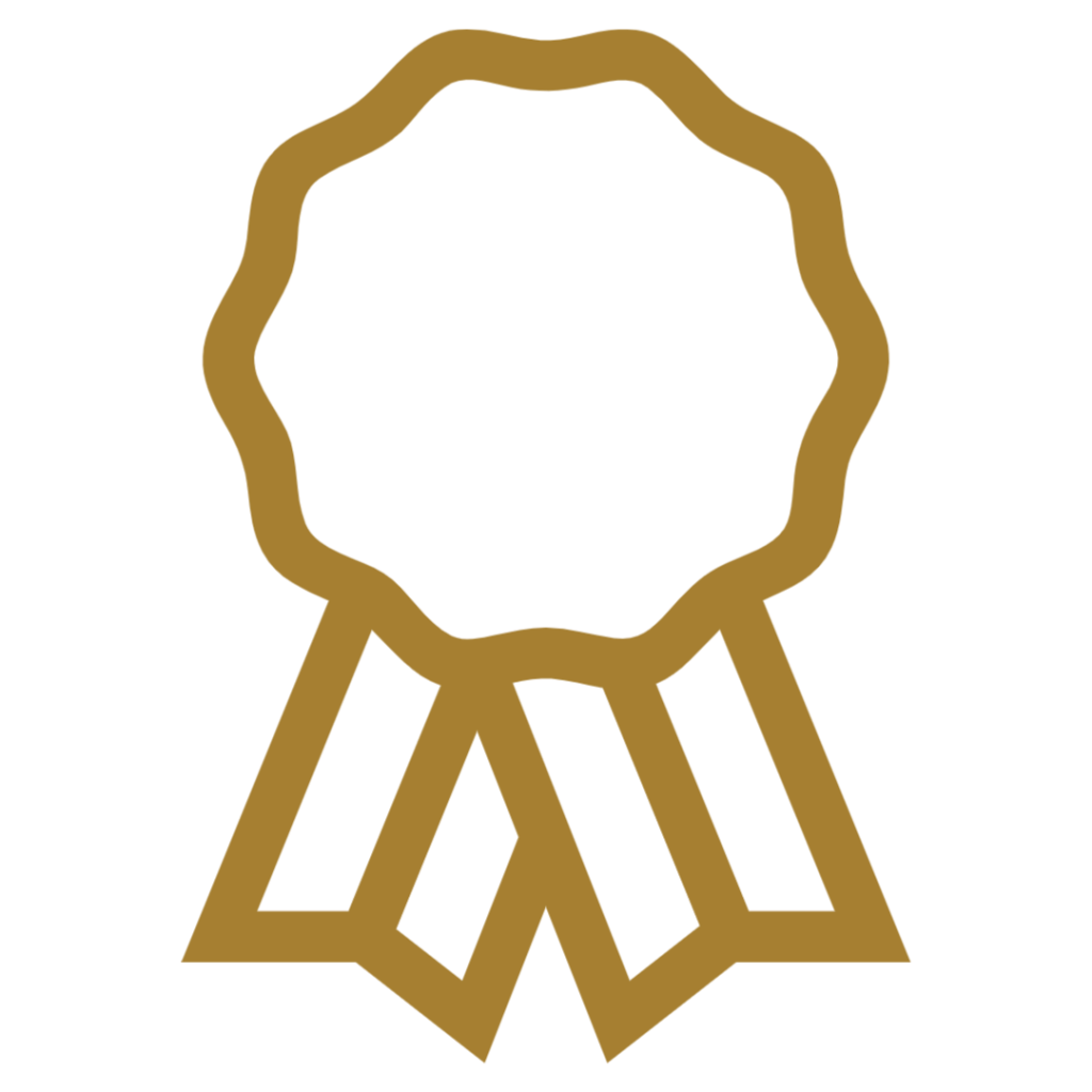 Wake Forest gold award icon