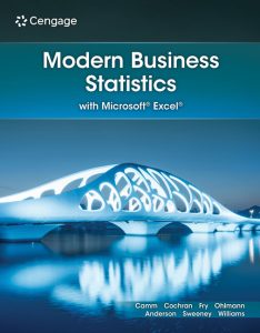 Modern Business Statistics with Microsoft® Excel®, 8th Edition cover image