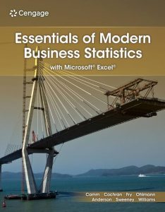 Essentials of Modern Business Statistics with Microsoft® Excel®, 9th Edition cover image