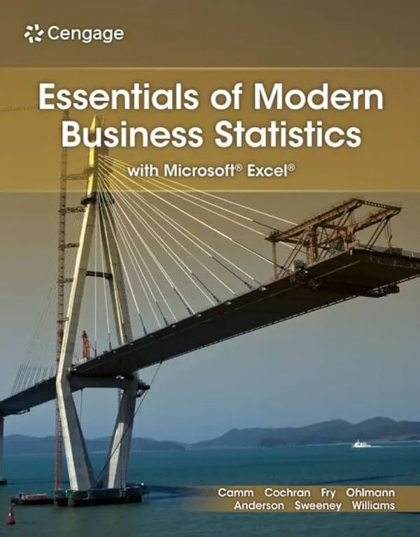 Essentials of Modern Business Statistics with Microsoft® Excel®, 9th Edition cover image