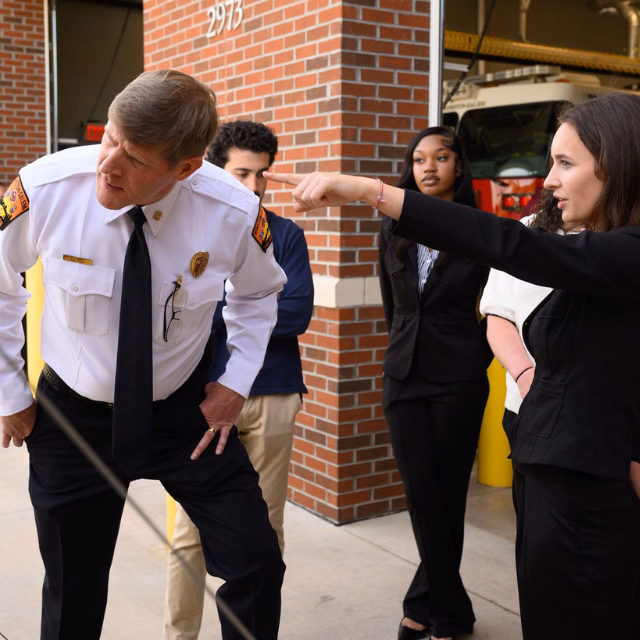 From capstone to community: Wake Forest seniors build solar trailer to support local fire department