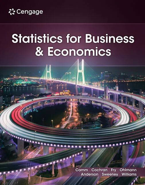 Statistics for Business and Economics, 15th Edition cover image