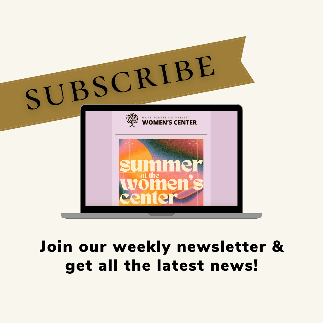 Link to subscribe to Women's Center Listserv