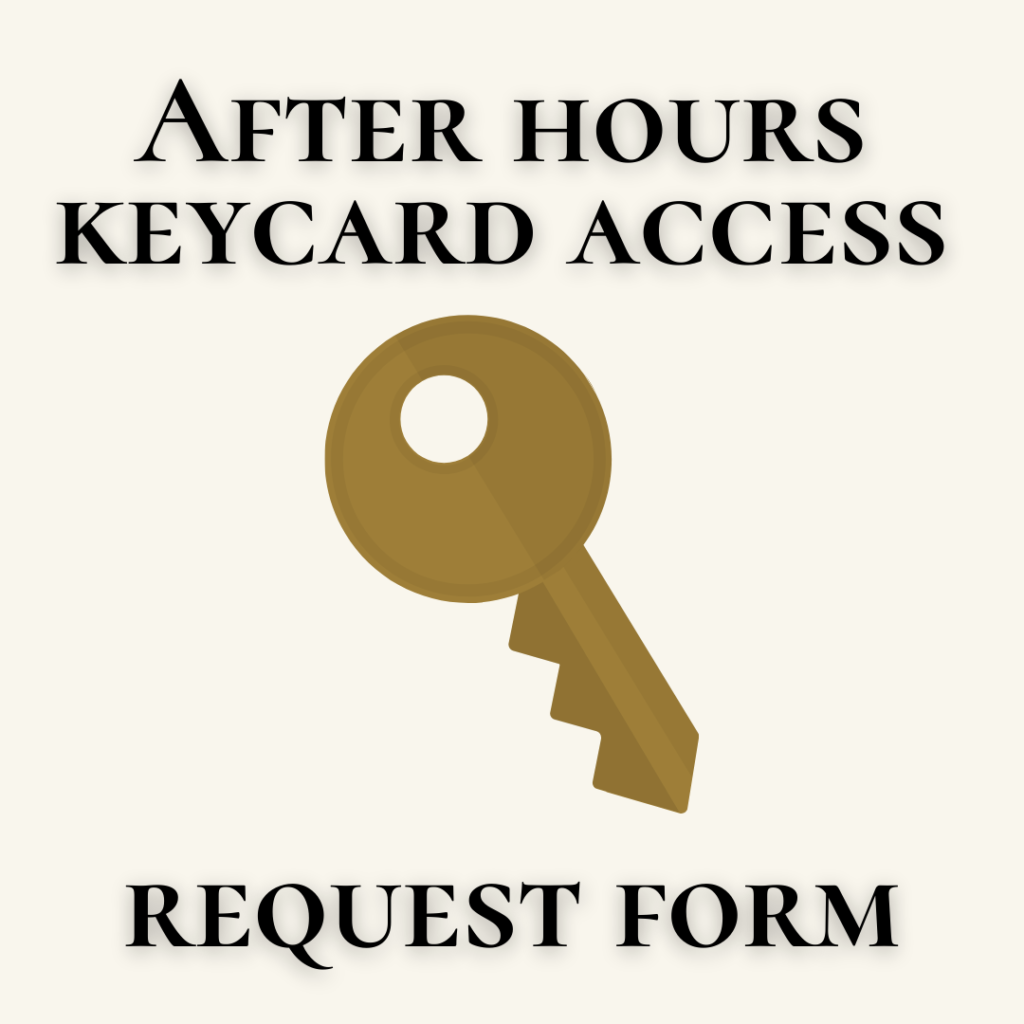 Link to request after-hours keycard access to the Women's Center