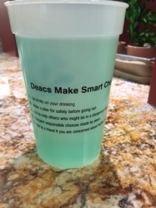 Make Smart Choices cup after water is added