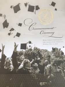 Commencement brochure