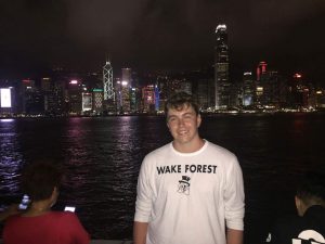Cameron McClure '19 in Asia