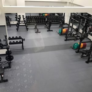 gym area from above