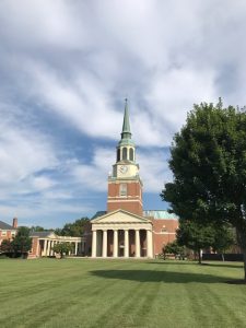 a view from the Quad on August 3, 2017.