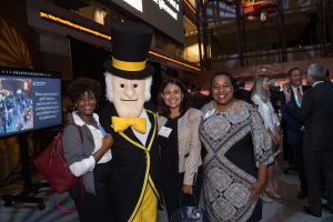 The Deacon greets Wake Foresters. (Photos by Leslie E. Kossoff/LK Photos)