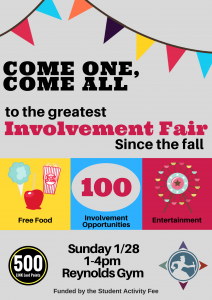 Spring Student Involvement Fair