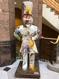 Deacon on Parade in the Benson Center