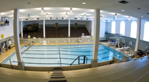 A view of the swimming pool inside Reynolds Gymnasium, Tuesday, June 29, 2010. 