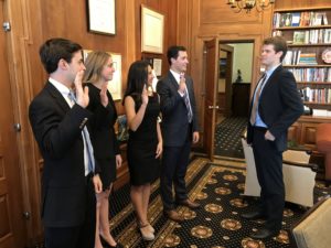 Student Government swearing-in