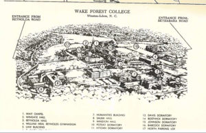 Campus Map from 1966