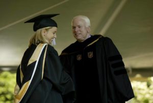 John McCain at the 2002 Commencement