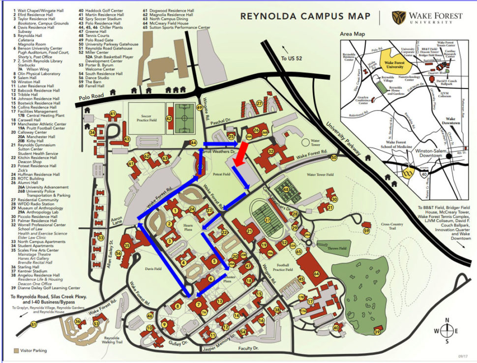 Deaconess Gateway Campus Map