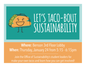 Tacos and Sustainability