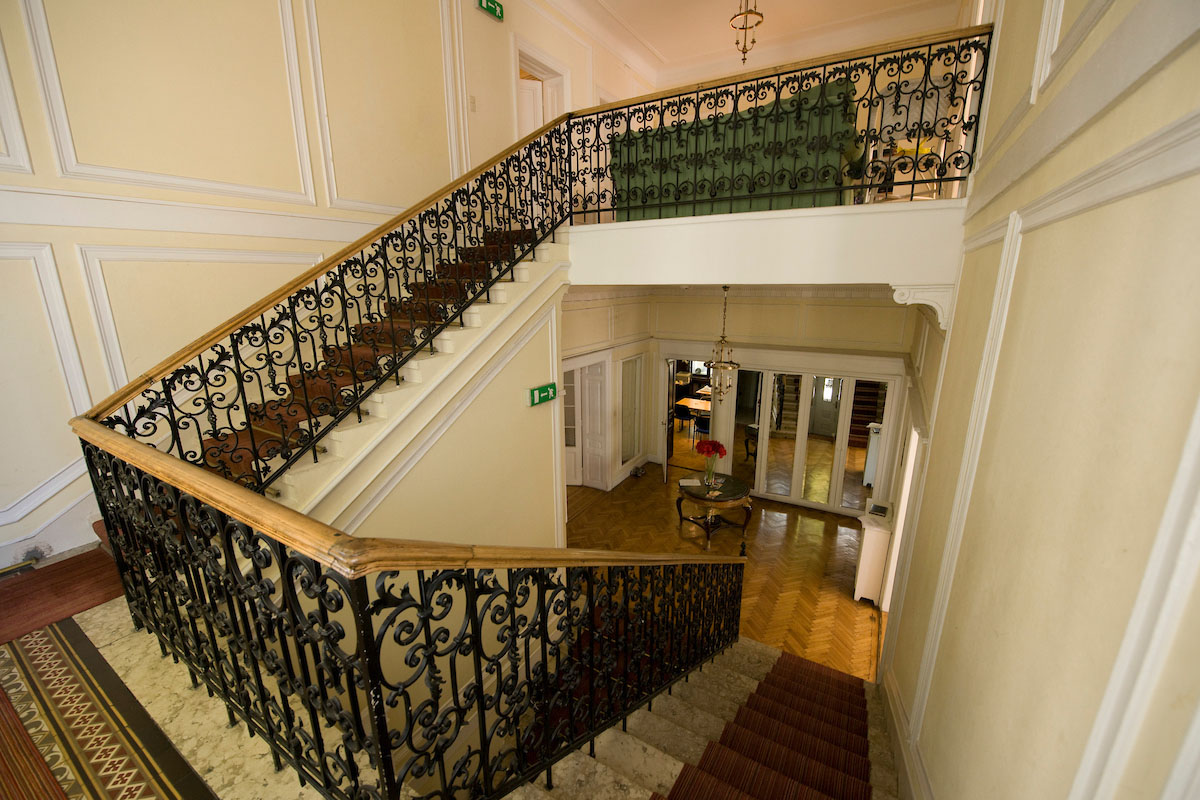 The Wake Forest residential study abroad program at Flow House, in Vienna, Austria
