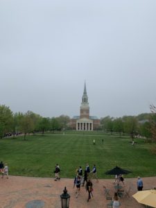 Campus Day in the rain