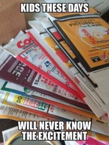 Kids today will never know the thrill of opening a packet of pictures that were dropped off at the drug store for processing