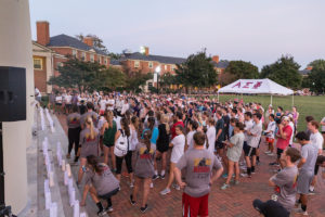 Final lap in honor of those who have fought or are fighting cancer