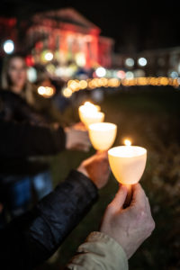 lighting of the quad candles