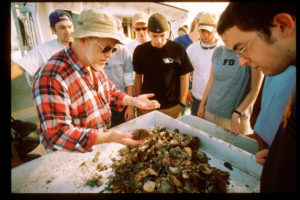 WFU biology field trip to the Duke marine lab in Beaufort, NC, November, 2001. (WFU/Ken Bennett)