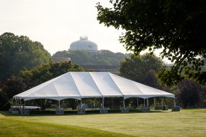 Tent on Poteat Field