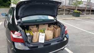 WakerSpace bags to be transported to students in quarantine or isolation