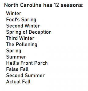 the 12 seasons of NC