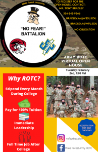 ROTC open house meeting