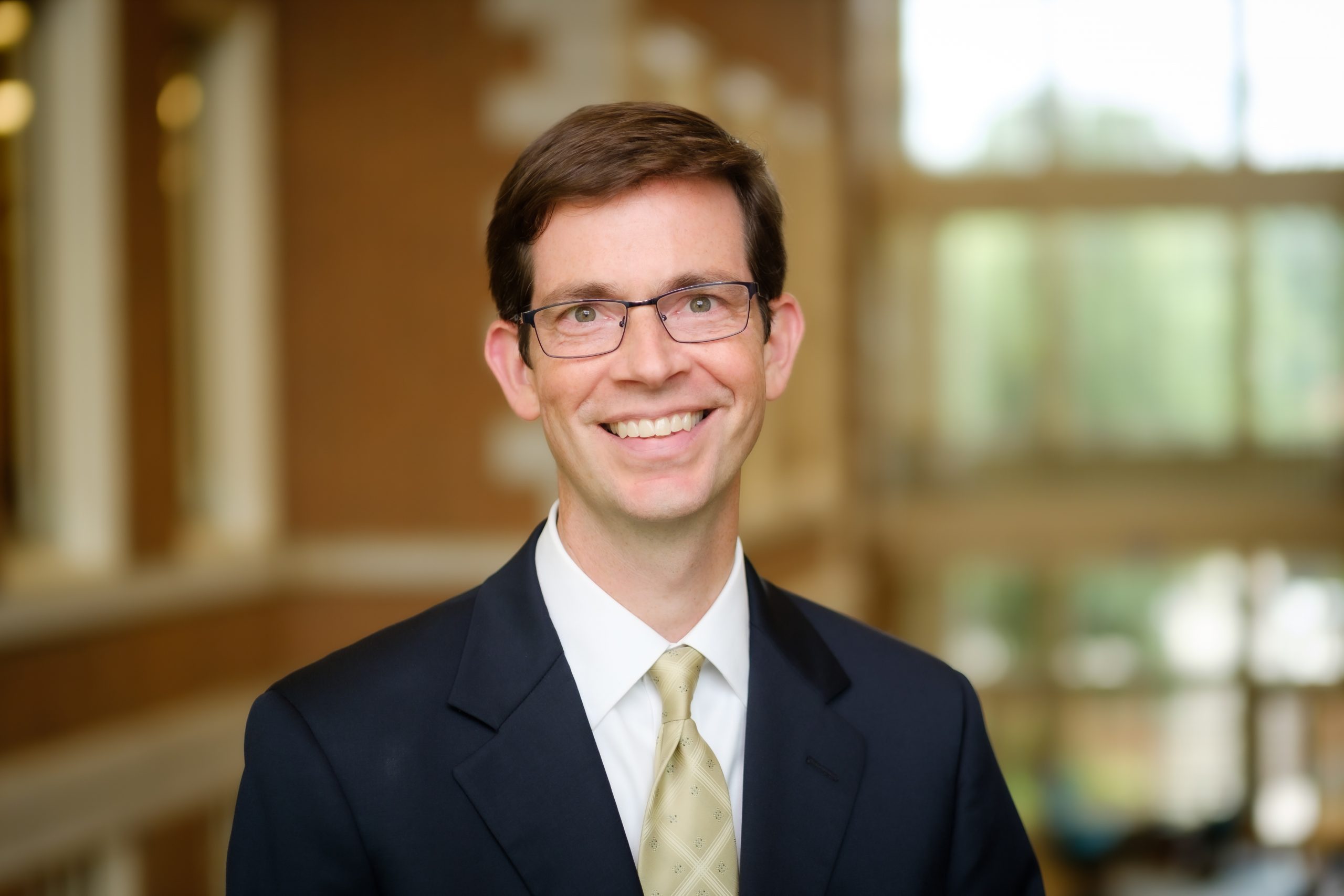 Michael Shuman, Director of the Wake Forest Teaching and Learning Center and Disability Services, poses in the Z. Smith Reynolds Library on Thursday, August 15, 2019.