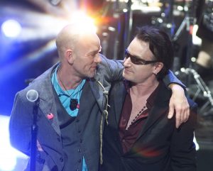 Bono and Michael Stipe