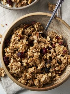 bowl of granola