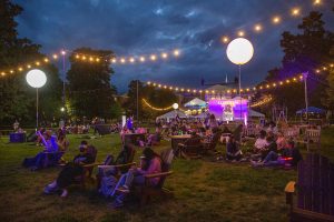 The lights of Fireside on Manchester are all lit for Wakechella