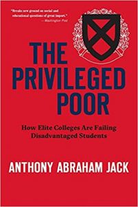 Cover for the book "The Privileged Poor" by Anthony Abraham Jack