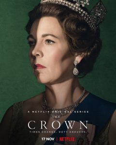 poster for the tv show The Crown