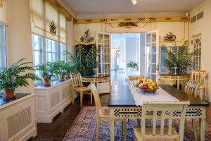 An interior view of the breakfast room in Reynolda House Museum of American Art, photographed on Monday, February 27, 2017.